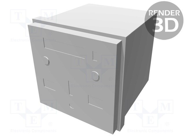 Earth leakage relay; 110÷125/220÷240/380÷415VAC; DPDT; on panel