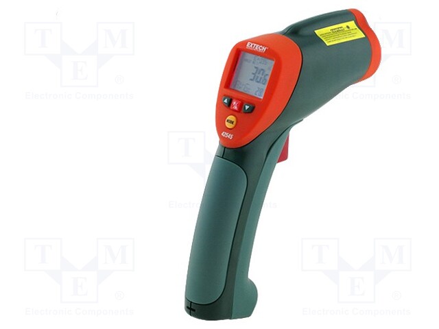Infrared thermometer; LCD,with a backlit; -50÷1000°C; ε: 0,1÷1