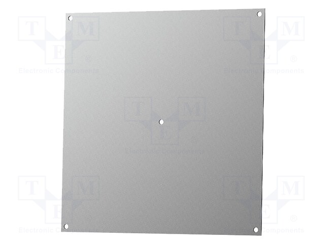 Mounting plate; steel; 2mm; PS442-7035; Series: Polysafe