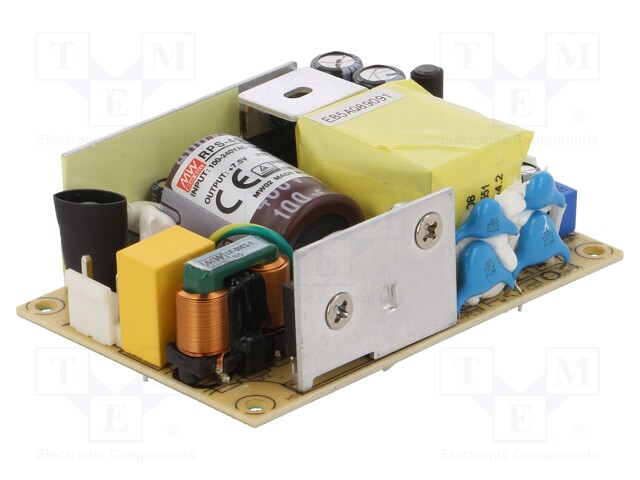 Power supply: switched-mode; 40.5W; 80÷264VAC; OUT: 1; 7.5VDC; 5.4A