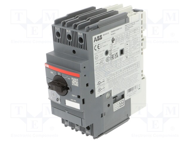 Motor breaker; 7.5kW; 208÷690VAC; for DIN rail mounting; IP20