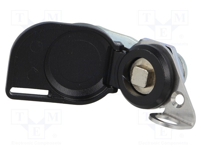 Lock; left; zinc and aluminium alloy; 15mm; Features: without key