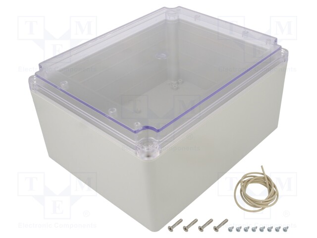 Enclosure: multipurpose; X: 200mm; Y: 250mm; Z: 130mm; Ritec; IP65