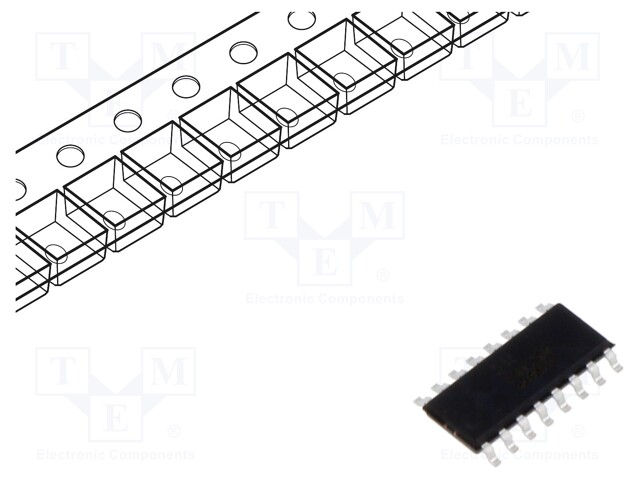 IC: digital; 8bit,shift register,serial input,parallel out