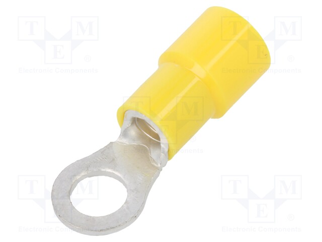 Ring terminal; M5; Ø: 5.3mm; 2.63÷6.64mm2; crimped; for cable