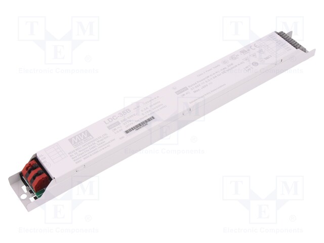 Power supply: switched-mode; LED; 35W; 27÷56VDC; 625÷1000mA; 220g