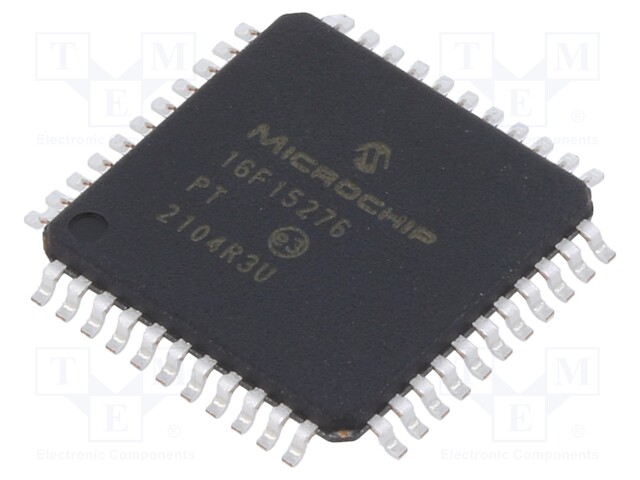 PIC microcontroller; Memory: 28kB; SRAM: 2kB; 8MHz; SMD; TQFP44