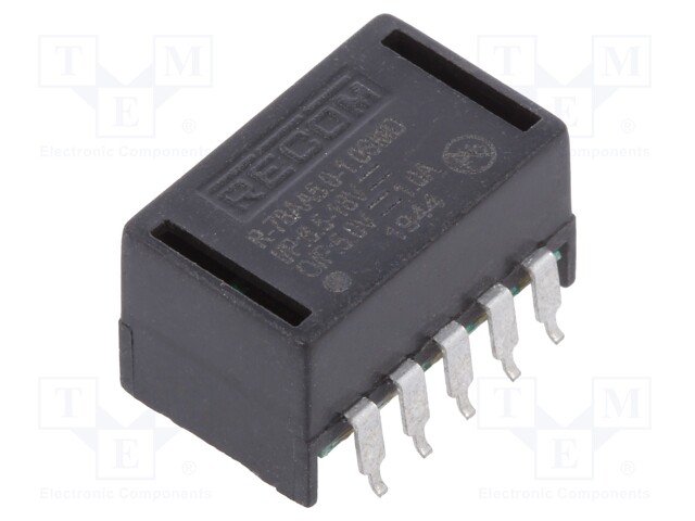 Converter: DC/DC; 5W; Uin: 6.5÷18V; Uout: 5VDC; Iout: 1A; SMD; 1.7g