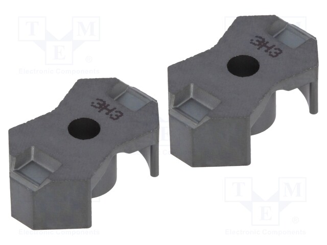 Core: ferrite; RM; Mat: PBTP; 2100nH; 4.5g; 840mm3; 31.4mm2; Pcs: 2