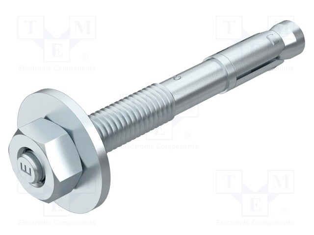 Steel; Protective element: bolt anchor