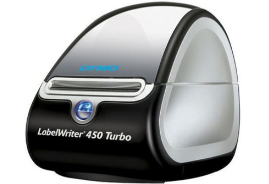 Etiketi printer; DYMO LabelWriter 450 Turbo; Interface: USB; Plug: EU; 127x187x134mm