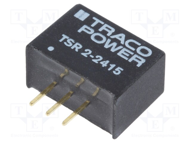 Converter: DC/DC; Uin: 4.6÷36V; 1.5VDC; Iout: 2A; SIP3; 2.6g; 410kHz