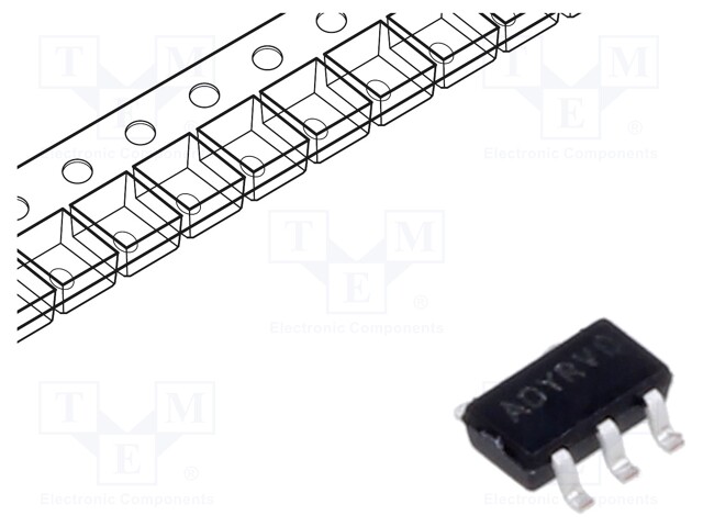 Operational Amplifier, 1 Amplifier, 750 kHz, 0.3 V/µs, 3V to 32V, ± 1.5V to ± 16V, TSOP, 5 Pins