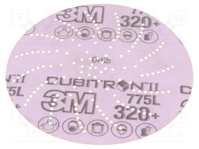 Wheel; 125mm; Granularity: 320; CUBITRON II