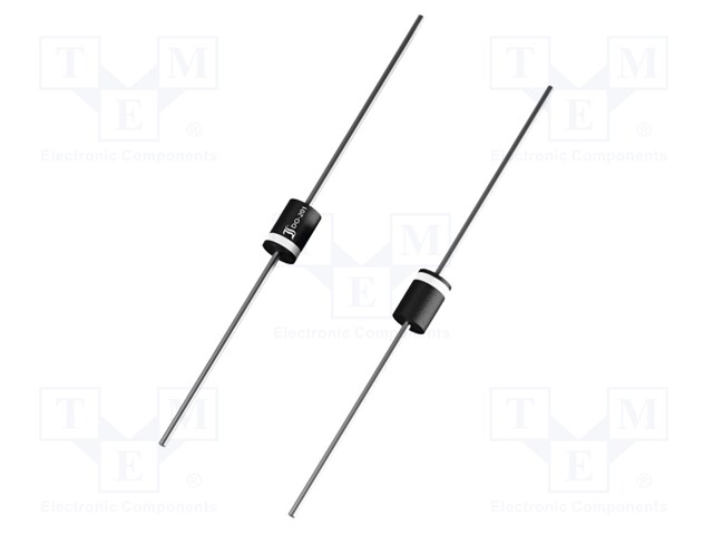 Diode: rectifying; THT; 100V; 3A; Package: Ammo Pack; DO201; 1.5us