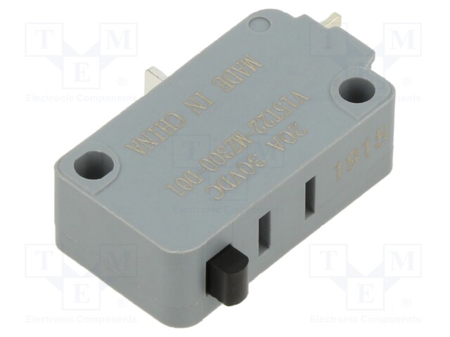 Microswitch SNAP ACTION; SPDT; 22A/250VAC; ON-(ON); Pos: 2; 2.84N
