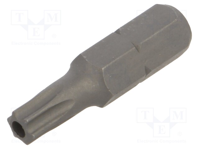 Screwdriver bit; Torx® with protection; T25H; Overall len: 25mm