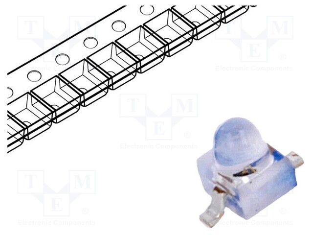 IR transmitter; 1.91mm; 850-900nm; 875nm; transparent; 3mW; 24°