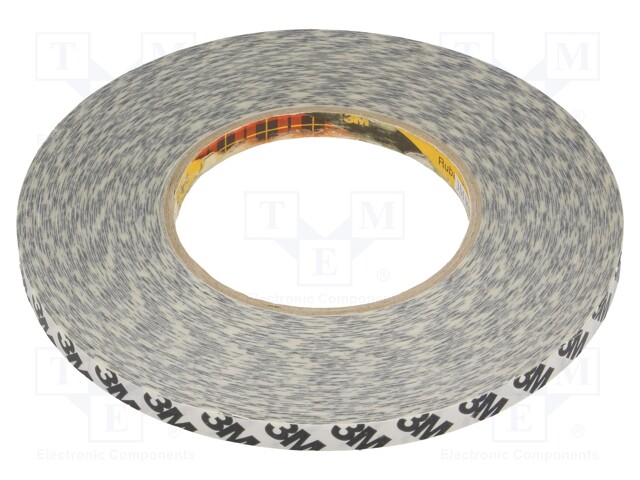 Tape: fixing; W: 9mm; L: 50m; acrylic; Application: fixing,bonding