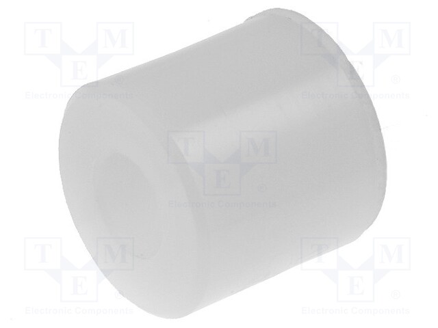 Spacer sleeve; cylindrical; polyamide; L: 13mm; Øout: 14.7mm