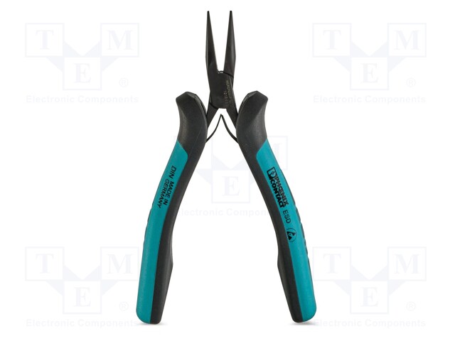 Pliers; half-rounded nose; ESD; 133mm