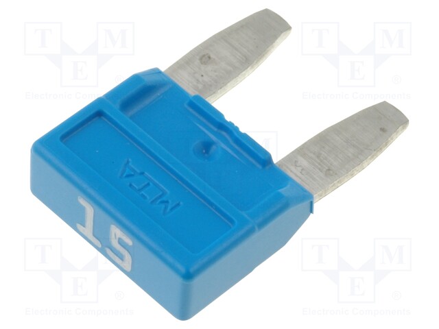 Fuse: fuse; 15A; 32V; automotive; 11,9mm; MINIVAL