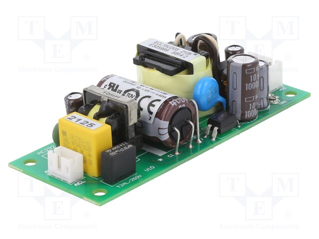 Power supply: switched-mode; 15W; 120÷370VDC; 85÷264VAC; OUT: 2