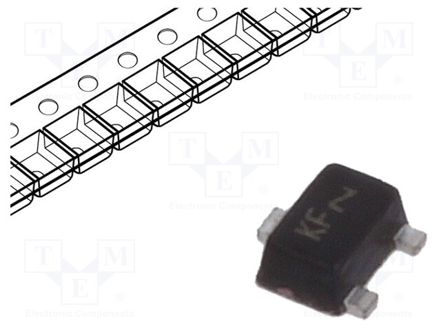Transistor: N-MOSFET; unipolar; 20V; 0.64A; 0.45W; SOT723
