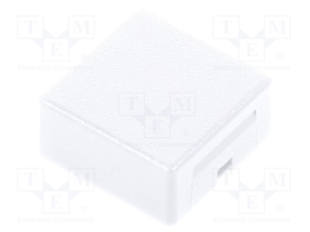 Button; square; 15x15mm; Colour: white; Application: AML series