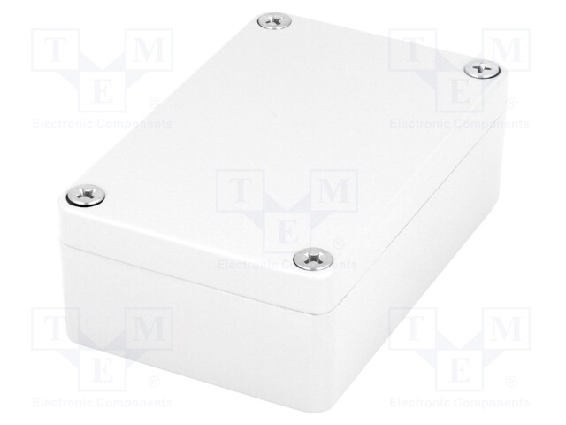 Enclosure: multipurpose; X: 64mm; Y: 98mm; Z: 34mm; aluminium; IP67