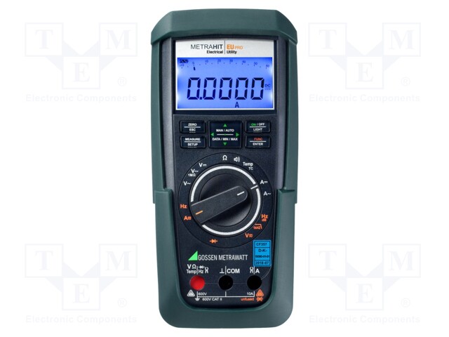 Digital multimeter; IR; LCD 4-6/7 digits (60000),bargraph; 2x/s