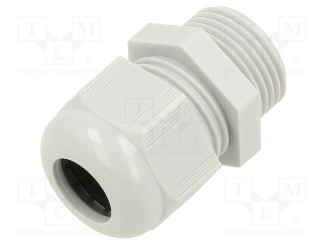 Cable gland; M20; 1.5; IP68; polyamide; grey