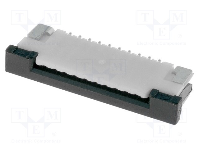 Connector: FFC (FPC); horizontal; PIN: 10; ZIF,top contacts; SMT