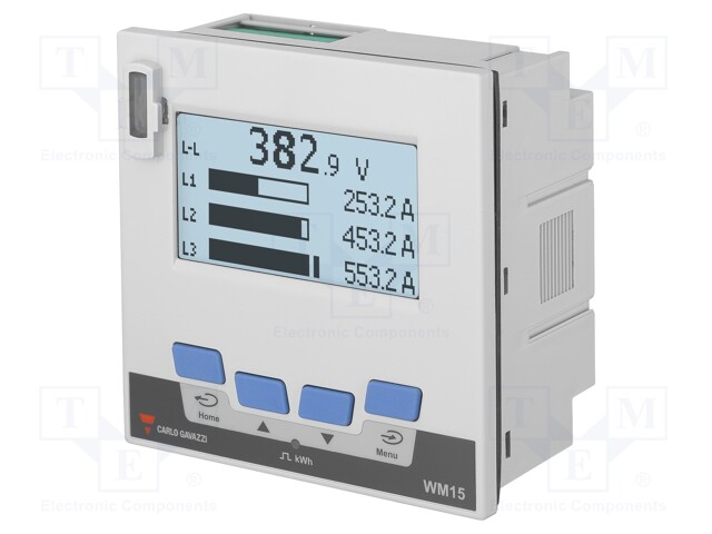 Power quality analyser; 110x110x95mm; Interface: two outputs