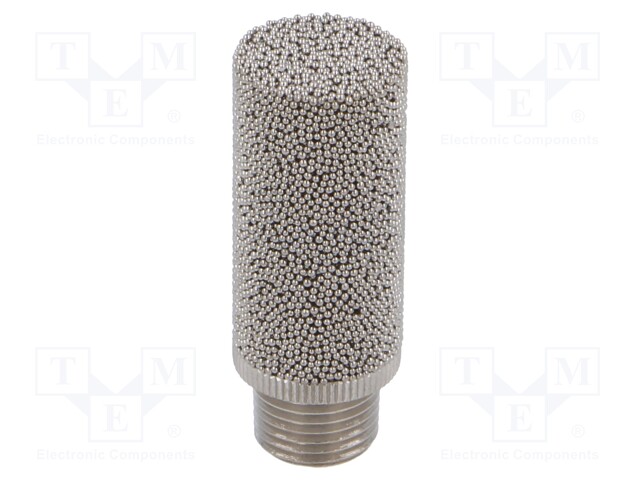 Sound suppression silencer; R 1/8"; outside; 10bar; 21dB; 5÷150°C