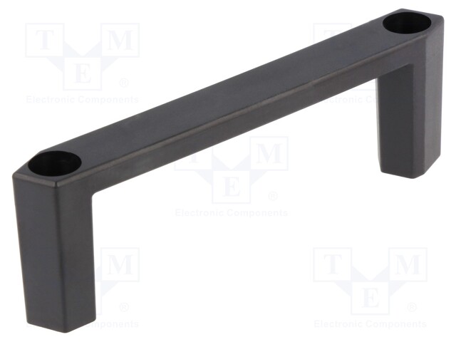 Handle; Mat: PC + ABS (UL); black; H: 29.5mm; L: 83.4mm; W: 12mm