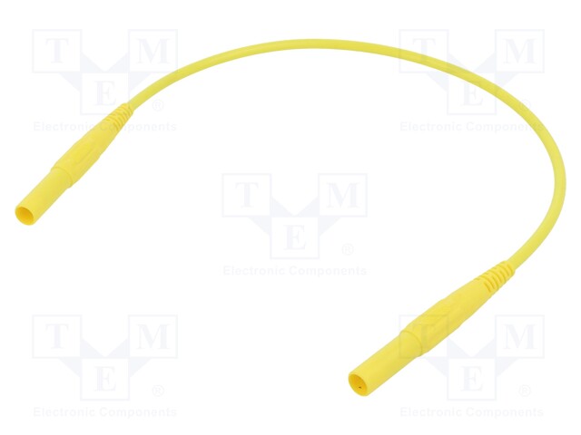 Test lead; 19A; 4mm banana plug-4mm banana plug; insulated