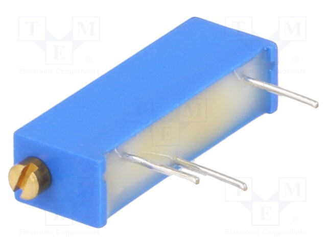 Potentiometer: mounting; multiturn; 20kΩ; 750mW; ±10%; linear