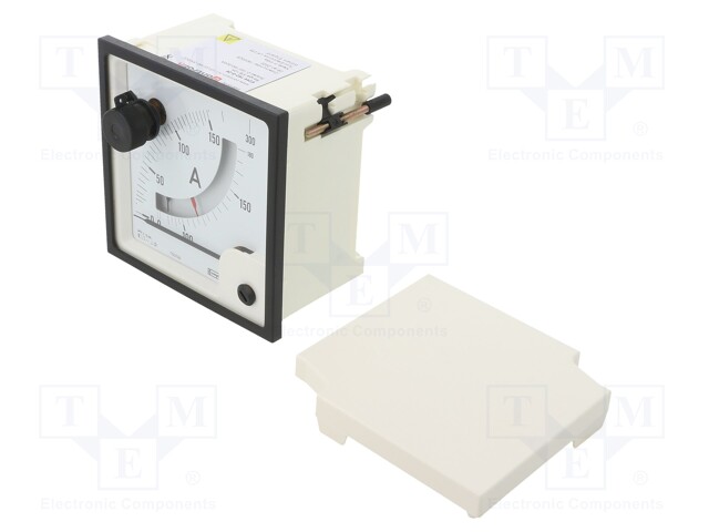 Meter: panel; analogue; 0/150÷180A,0/150÷300A; Iin: 5/6/10A; IP52