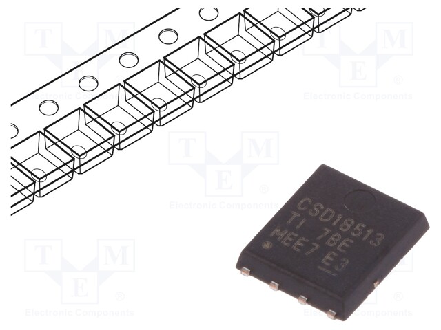 Transistor: N-MOSFET; unipolar; 40V; 100A; 96W; VSONP8 5x6mm