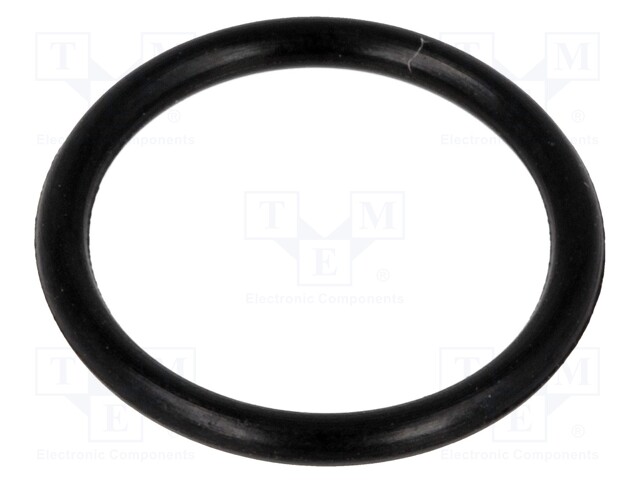 O-ring gasket; NBR; D: 1.5mm; Øint: 13mm; M16; black; -30÷120°C