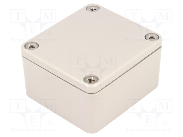 Enclosure: multipurpose; X: 58mm; Y: 64mm; Z: 35mm; aluminium; IP67