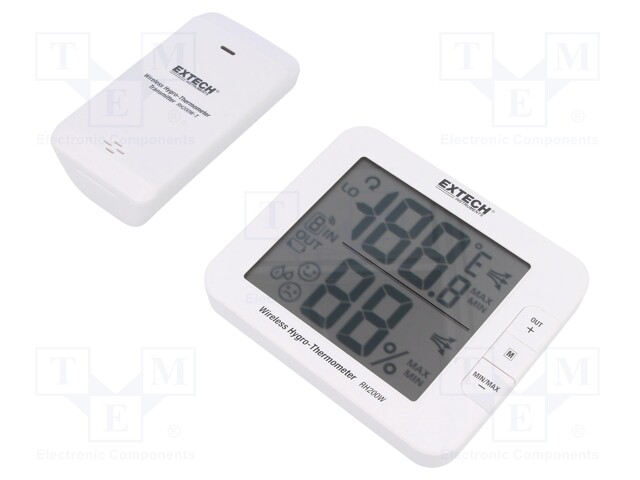 Thermo-hygrometer; LCD 1.3"; -5÷50°C; Accur: ±1%,±1,0°C; 1÷99%RH