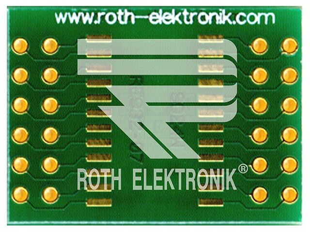 Board: universal; multiadapter; W: 18.5mm; L: 25.5mm; SO24W