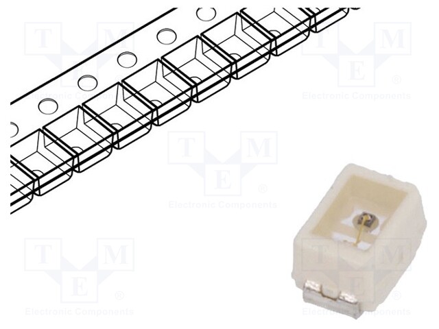 LED; SMD; Mini PLCC2,2014; green; 120÷240mlm; 35.5÷90mcd; 120°