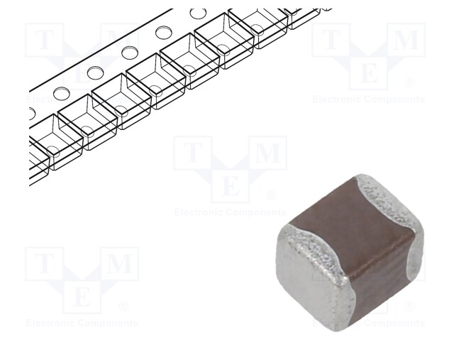 Capacitor: ceramic; 22uF; 16VDC; X7R; ±20%; SMD; 1210