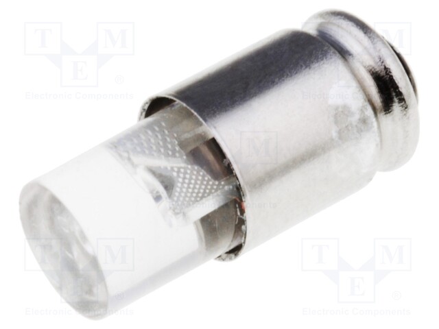 LED lamp; blue; S5,7s; 28VDC; No.of diodes: 1; 14mA; Bulb: T1 3/4