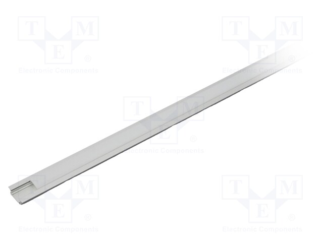 Profiles for LED modules; white; recessed; natural; L: 2m