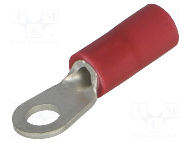 Ring terminal; M3; Ø: 3.2mm; 0.5÷1.5mm2; crimped; for cable; tinned