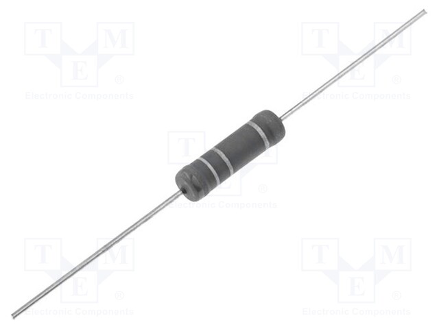 Resistor: power metal; THT; 8.2Ω; 3W; ±5%; Ø5.2x19.5mm; 250ppm/°C